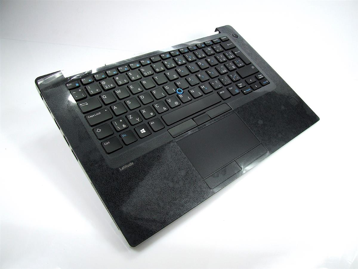 5XNTD JK36G DELL Latitude 7490 klávesnice s palmrestem (česká, podsvícená)